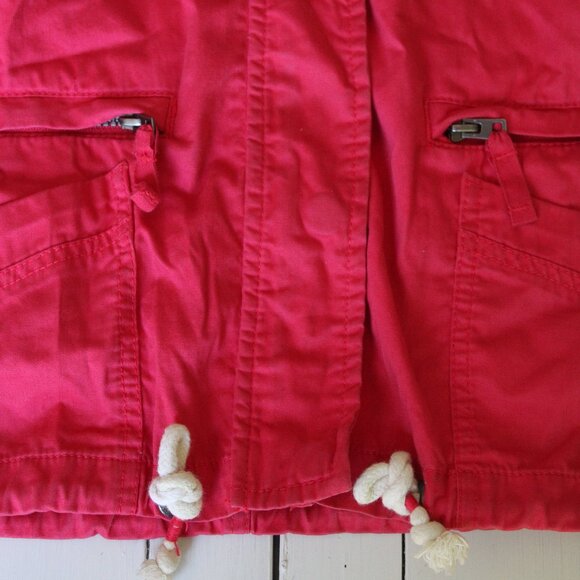Aeropostale Red Lightweight Zip Up Jacket - Picture 5 of 8